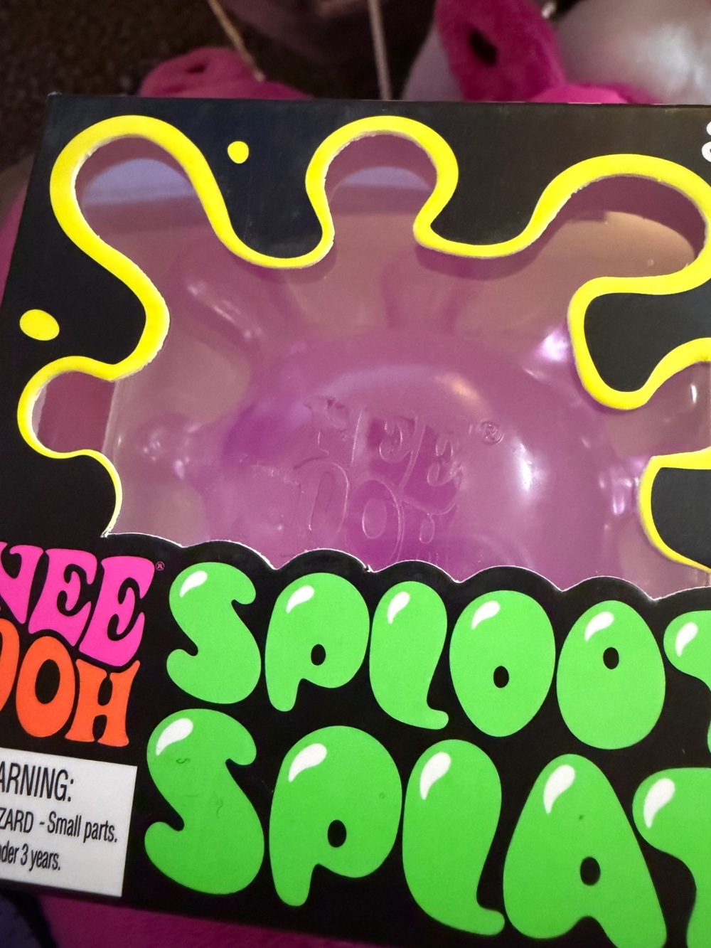 Nee Doh Sploot Splat Pink Or Blue (random)